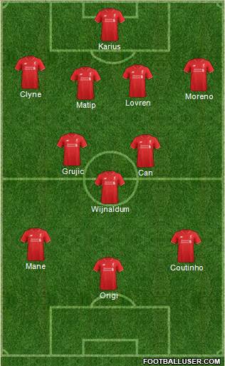 Liverpool Formation 2016