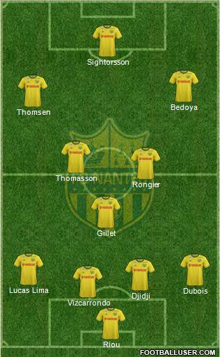 FC Nantes Formation 2016