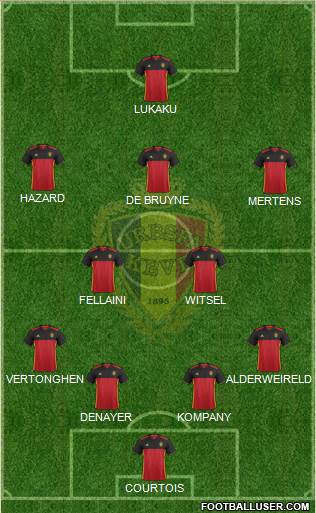 Belgium Formation 2016