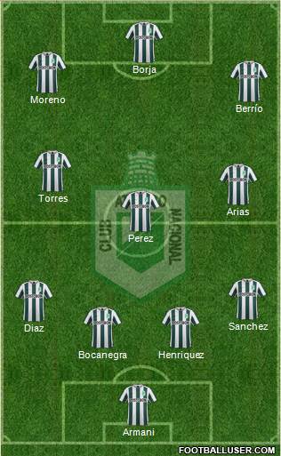 CDC Atlético Nacional Formation 2016