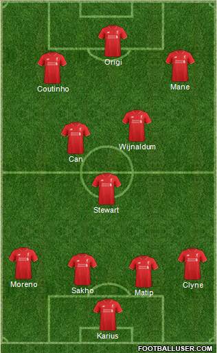 Liverpool Formation 2016