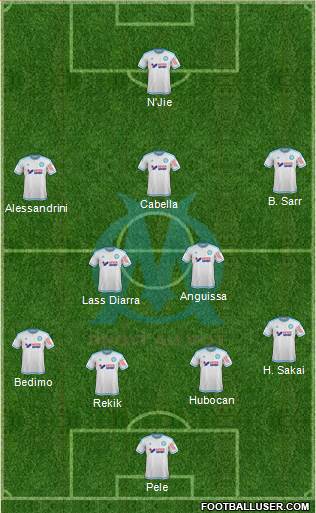 Olympique de Marseille Formation 2016