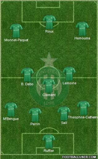 A.S. Saint-Etienne Formation 2016