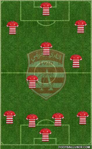 Club Africain Tunis Formation 2016