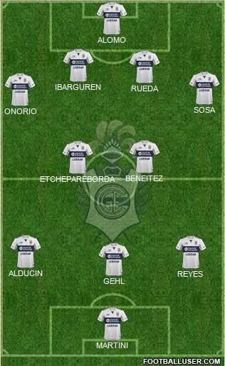 Gimnasia y Esgrima de La Plata Formation 2016