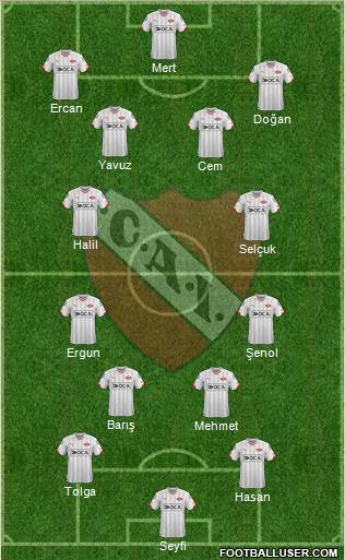 Independiente Formation 2016