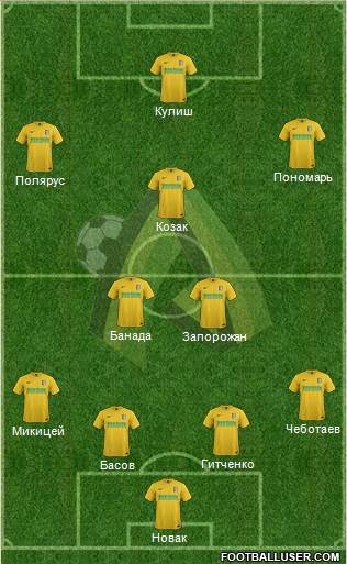 PFC Olexandriya Formation 2016