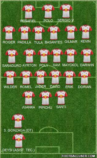 New York Red Bulls Formation 2016