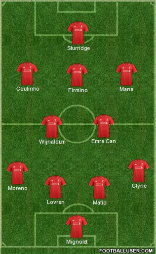 Liverpool Formation 2016