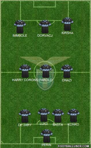 S.S. Lazio Formation 2016