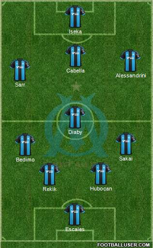 Olympique de Marseille Formation 2016