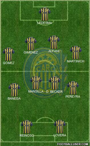 Rosario Central Formation 2016