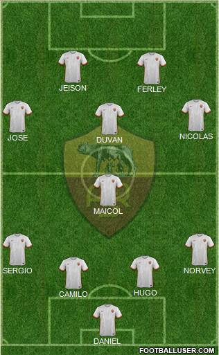 AS Roma Formation 2016