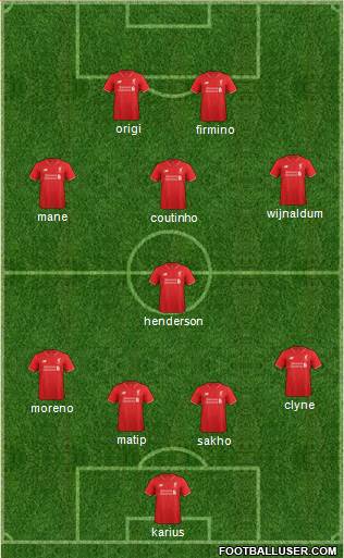 Liverpool Formation 2016