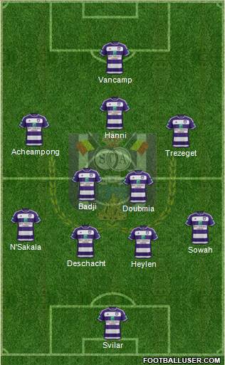 RSC Anderlecht Formation 2016