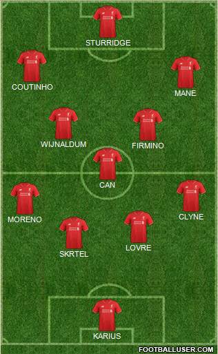 Liverpool Formation 2016