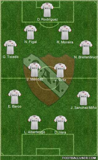 Independiente Formation 2016