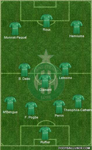A.S. Saint-Etienne Formation 2016