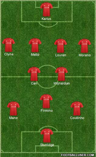 Liverpool Formation 2016