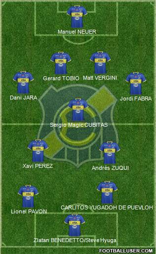 CD Everton de Viña del Mar S.A.D.P. Formation 2016