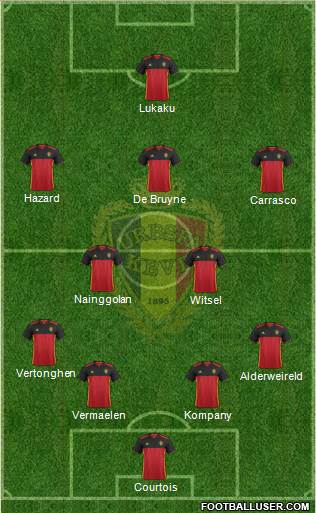 Belgium Formation 2016