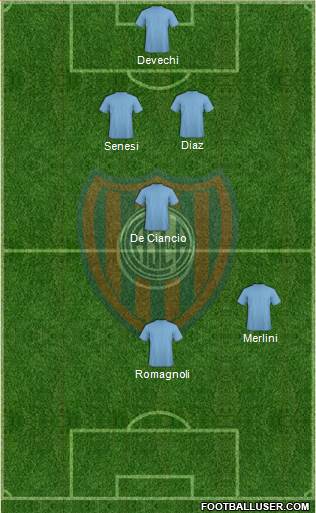 San Lorenzo de Almagro Formation 2016