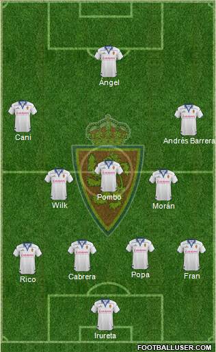 R. Zaragoza S.A.D. Formation 2016