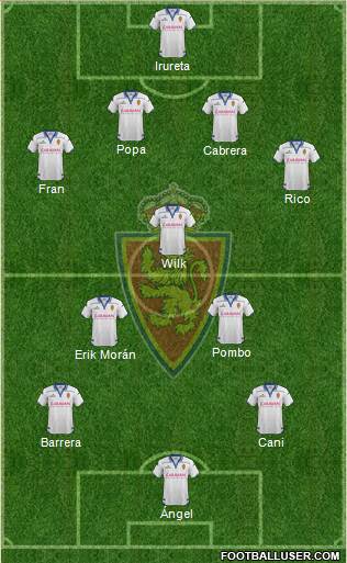 R. Zaragoza S.A.D. Formation 2016