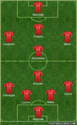 Liverpool Formation 2016