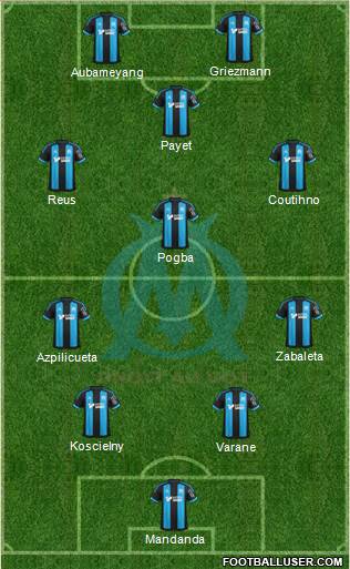 Olympique de Marseille Formation 2016