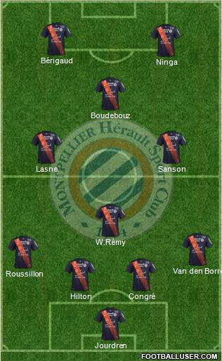 Montpellier Hérault Sport Club Formation 2016