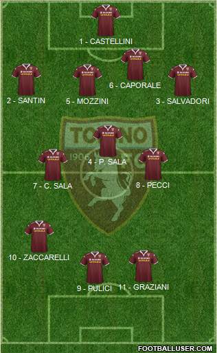 Torino Formation 2016