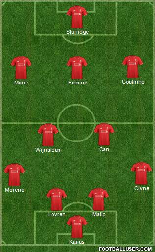 Liverpool Formation 2016