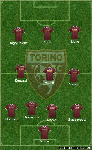 Torino Formation 2016