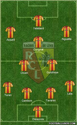 Racing Club de Lens Formation 2016