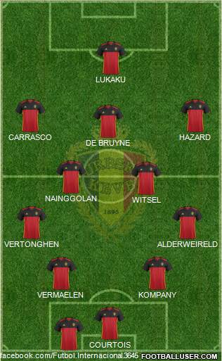 Belgium Formation 2016