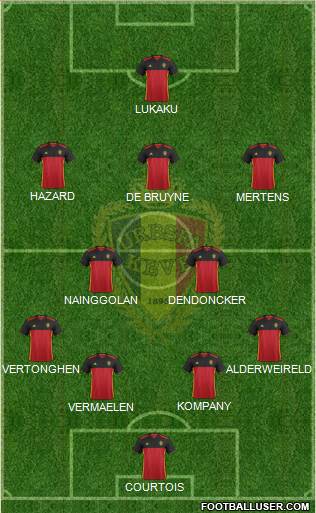 Belgium Formation 2016