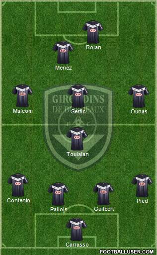 FC Girondins de Bordeaux Formation 2016