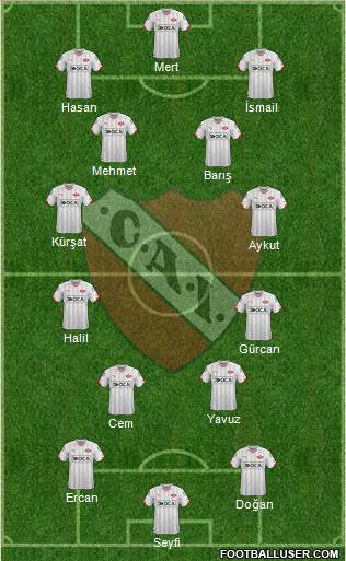 Independiente Formation 2016