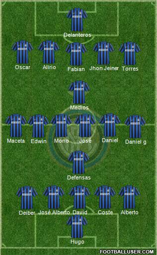F.C. Internazionale Formation 2016
