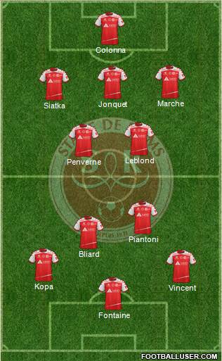 Stade de Reims Formation 2016