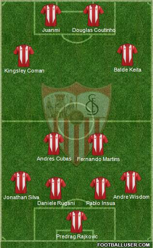 Sevilla F.C., S.A.D. Formation 2016