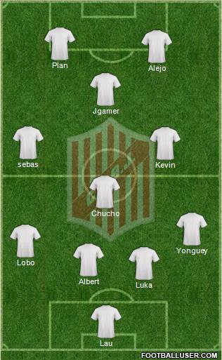 9 de Julio Formation 2016