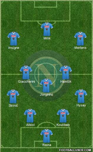 Napoli Formation 2016