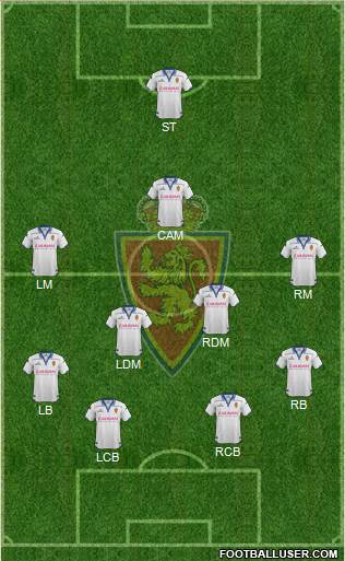 R. Zaragoza S.A.D. Formation 2016