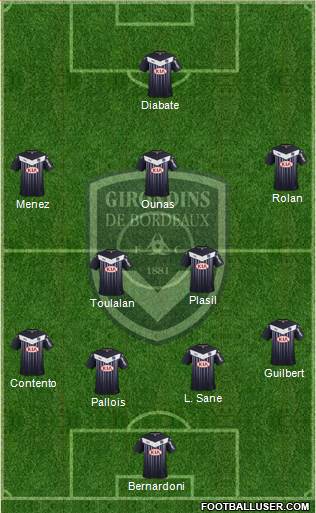 FC Girondins de Bordeaux Formation 2016