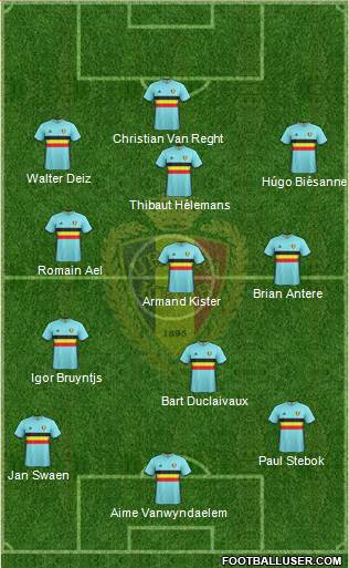 Belgium Formation 2016