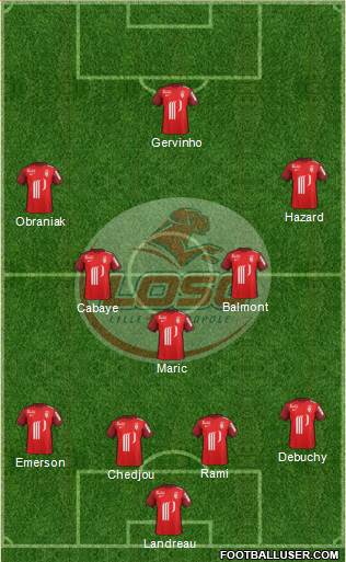 LOSC Lille Métropole Formation 2016
