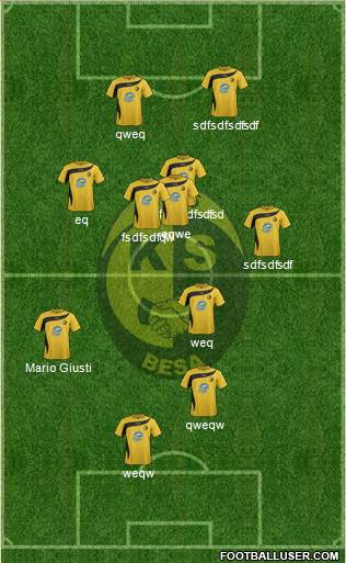 KS Besa Kavajë Formation 2016