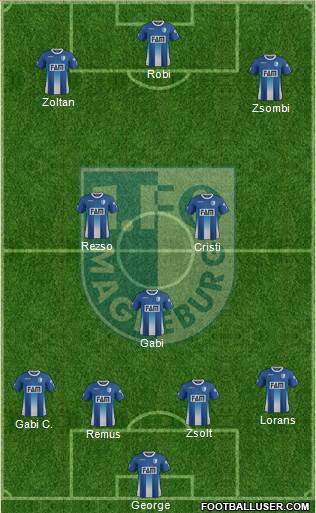 1.FC Magdeburg Formation 2016